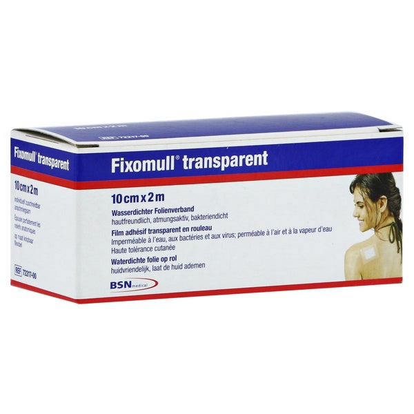 Fixomull Transparent 10 cmx2 m 1 St
