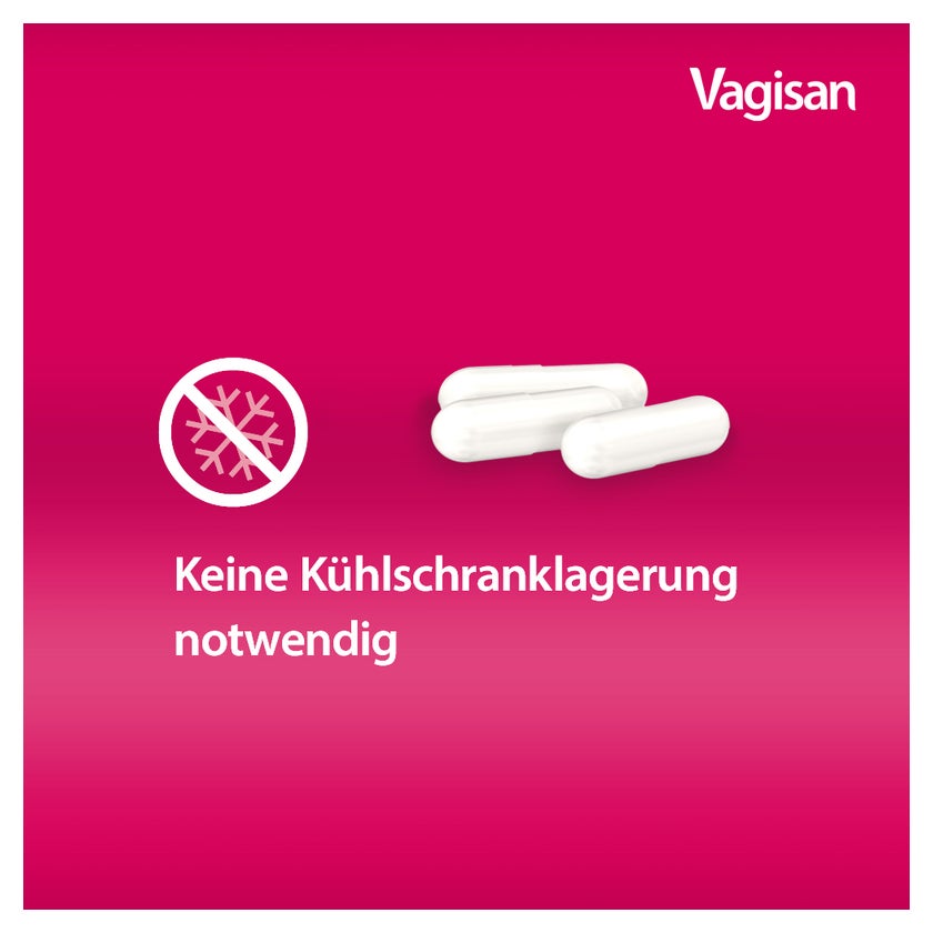 Vagisan ProbioFlora Milchsäure-Bakterien 8 St