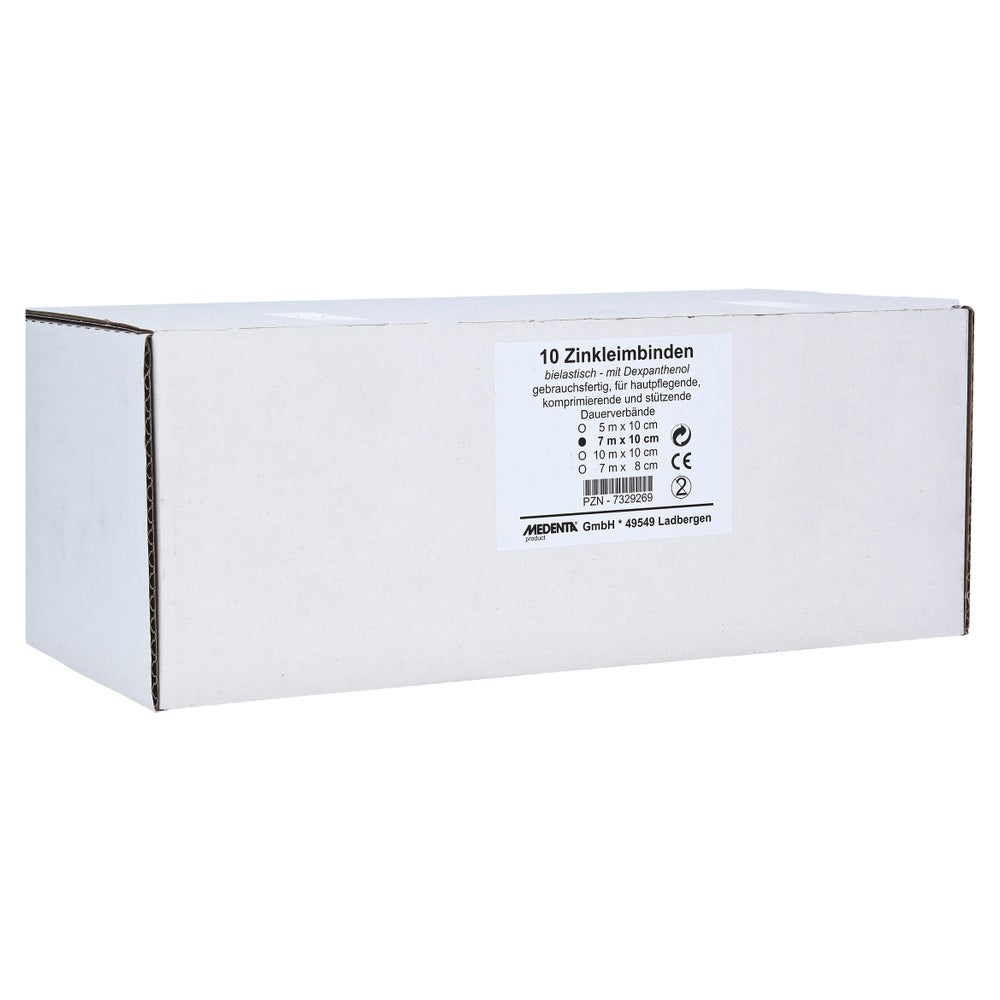 Zinkleimbinde 10 cmx7 m 10 St