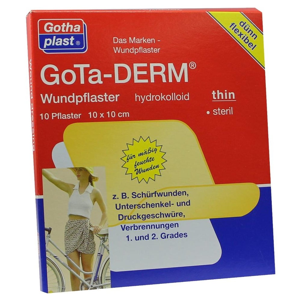 Gota-derm thin Hydrokoll.wundpfl.steril 10 St