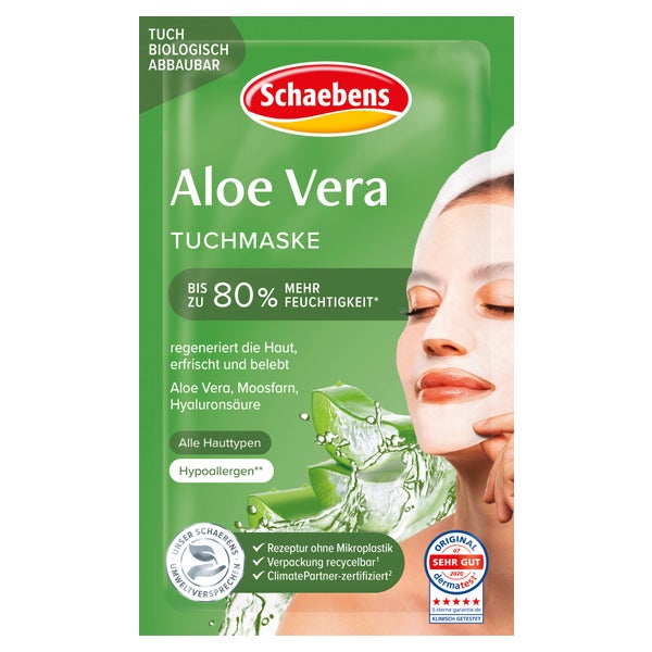 Schaebens Aloe Vera Tuchmaske 1 St