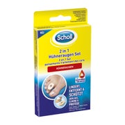 Scholl 2 in 1 Hühneraugen Set 1 P