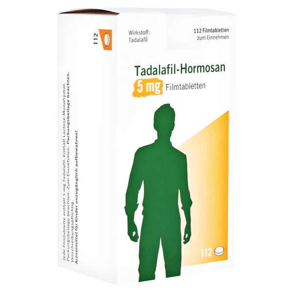 Tadalafil-hormosan 5 mg Filmtabletten 112 St