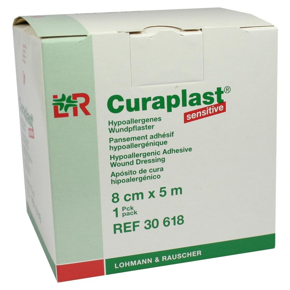 Curaplast Wundschnellverband sensitiv 8 cm x 5 m 1 St