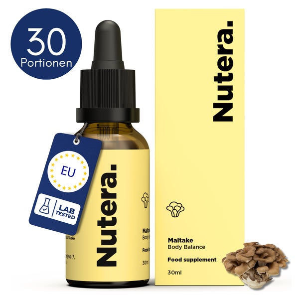 Maitake Extrakt Tropfen 20:1 – Tinktur mit 40% Beta-Glucanen aus 100% Fruchtkörpern 30 ml
