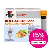 Produktabbildung: Doppelherz system Kollagen 11.000 Curcuma + Ingwer 30X25 ml