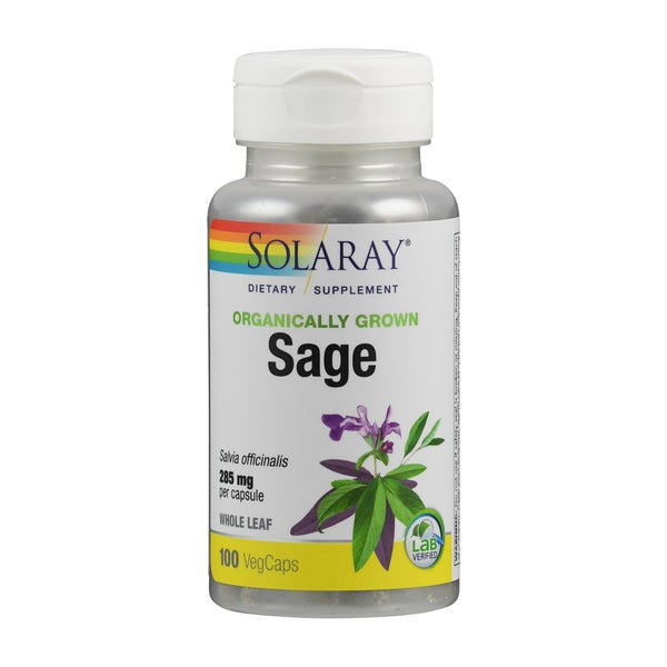 SalbeiblÄtter 570 Mg Solaray Kapseln 100 St
