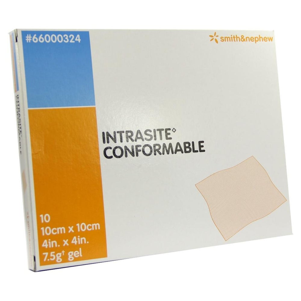 Intrasite Conformable Gelkompr.10x10 cm 10 St