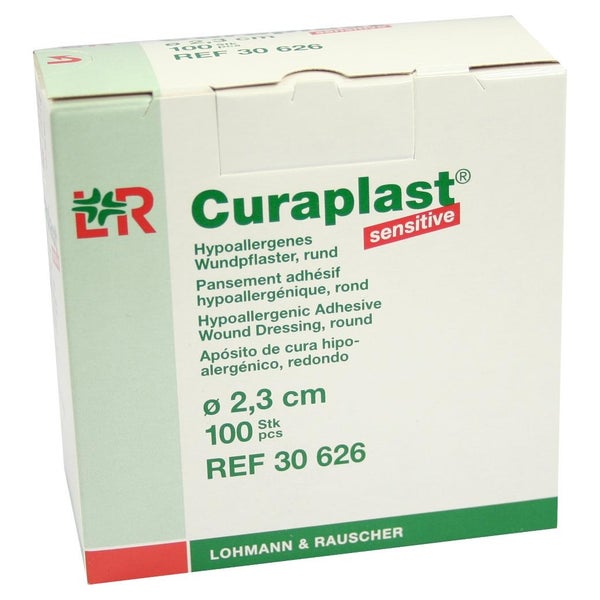 Lohmann & Rauscher Curaplast sensitive Wundpflaster, rund, Ø 2,3 cm 100 St