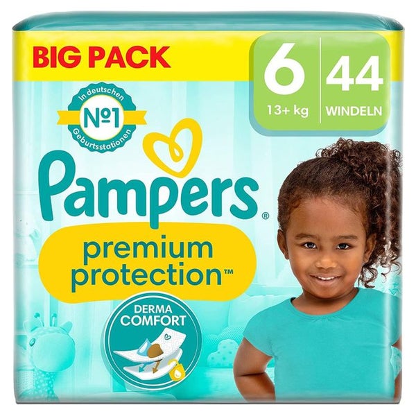 Pampers Premium Protection Gr.6 Extra Large 13-18k 44 St