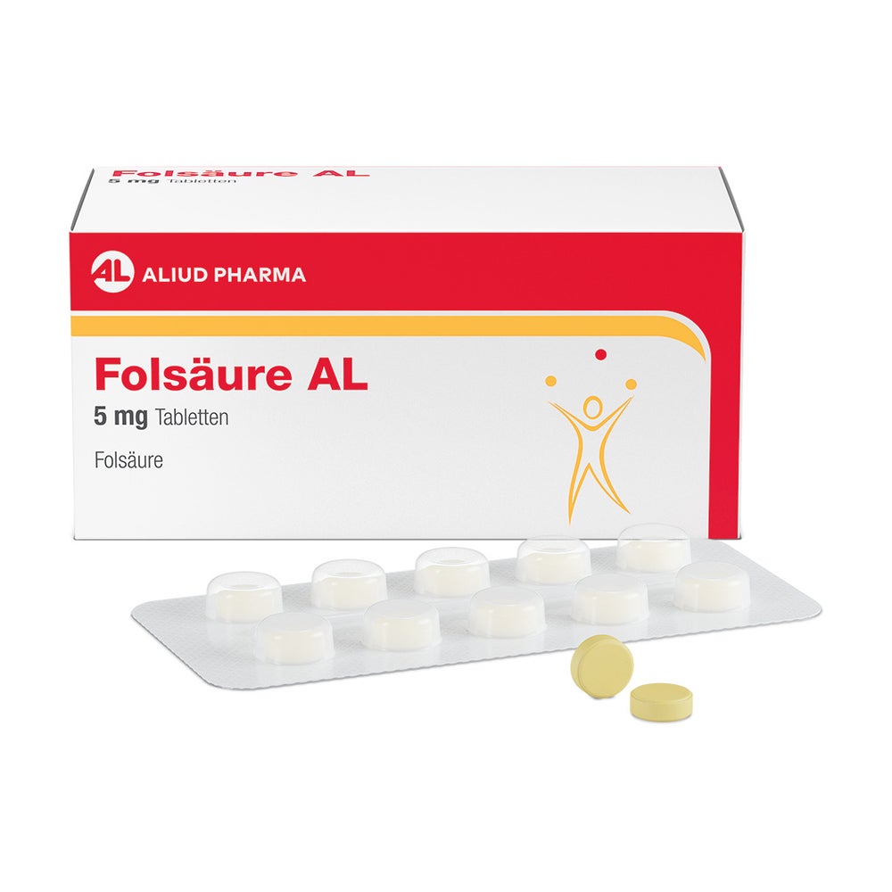 Folsäure AL 5 mg Tabletten 20 St