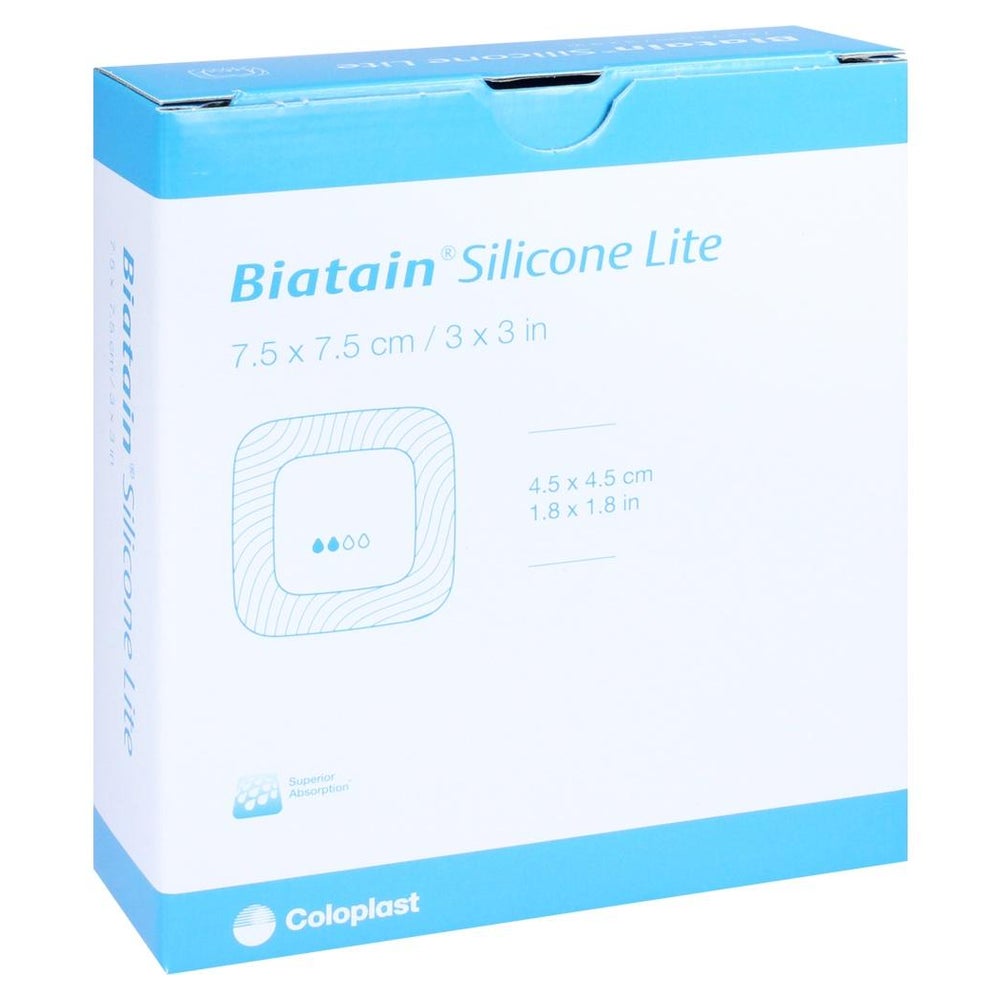 Biatain Silicone Lite Schaumverband 7,5x 10 St