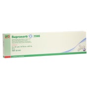 Lohmann & Rauscher Suprasorb X + PHMB HydroBalance Wundverband, steril, antimikrobiell - 1 Packung = 5 Tamponaden, Maße: 2 x 21 cm 5 St