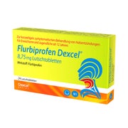Produktabbildung: Flurbiprofen Dexcel® 8,75 mg 24 St