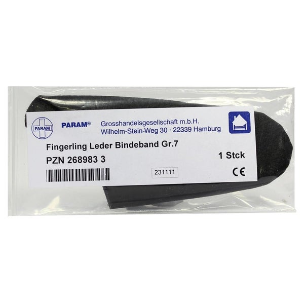Fingerling Leder Gr.7 m.Bindeband 1 St