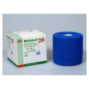 Lohmann Rauscher Mollelast haft Kohäsive Fixierbinde Latexfrei 1 Stück - Blau / 6 cm x 20 m 1 St