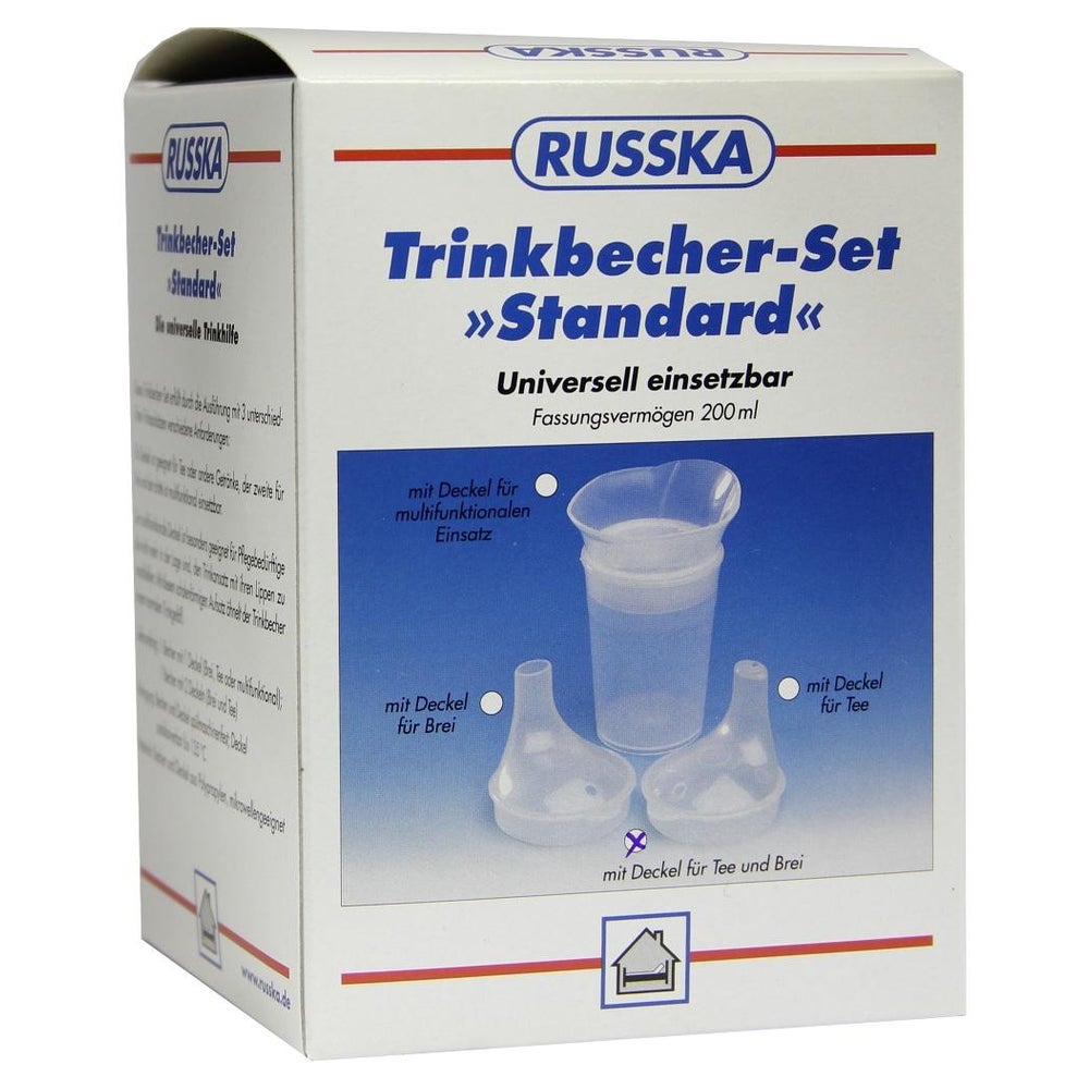 Trinkbecher-set Standard M.deck.f.tee u. 1 St