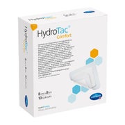 HydroTac comfort Schaumverband 8x8cm 10 St
