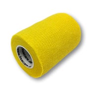 Produktabbildung: LisaCare selbsthaftende Bandage - Gelb - 7,5cm x 4,5m 1 St