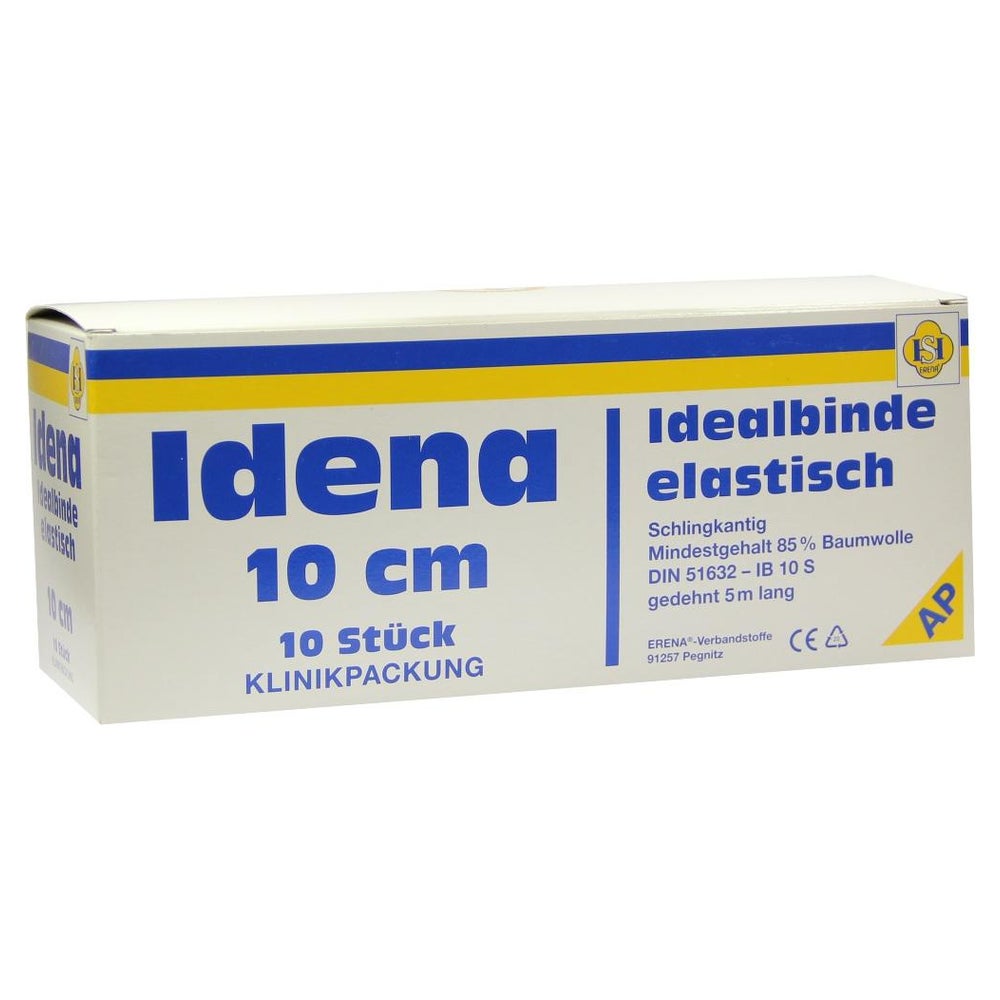 Idena Idealbinden 10 cm Schlingkante 10 St