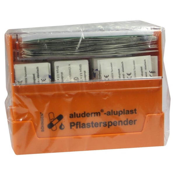Söhngen Pflasterspender aluderm-aluplast, gefüllt, mit Wandhalterung 1 St
