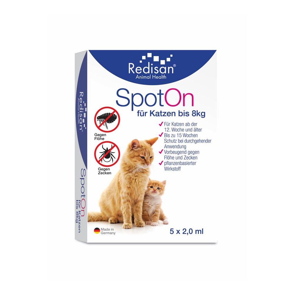 Redisan Spot-On Katzen 5X2 ml