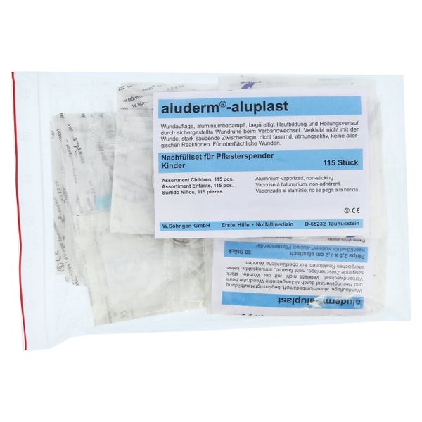 Söhngen Nachfüllset Pflasterspender Kinder aluderm-aluplast, mit Schere 1 P