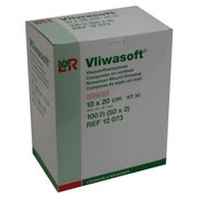 Lohmann Rauscher Vliwasoft Vliesstoffkompresse 6 - fach steril 50 x 2 Stück - 10 x 20 cm 50X2 St