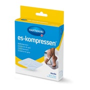 Produktabbildung: Hartmann ES-Kompressen steril 8-fach (5 x 2 Stck.) - 7,5 x 7,5 cm / Einzelpackung 5X2 St