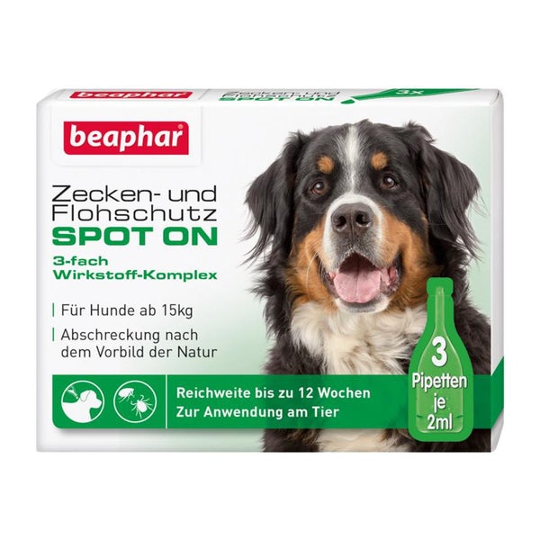 Beaphar Dog Spot On** für große Hunde ab 15 kg 6 ml