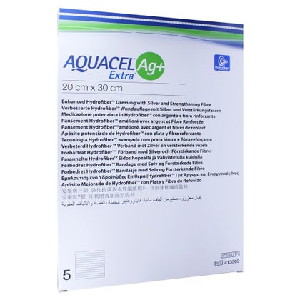 Aquacel AG+ Extra Hydrofaser-Wundverband Steril 5x5cm Kaufen