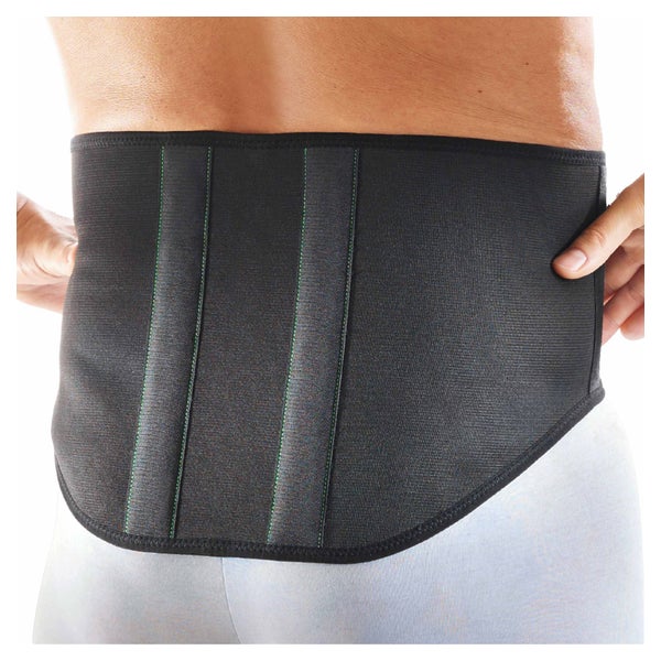 Lohmann & Rauscher Cellacare Dorsal Classic Rückenorthese, schwarz/grün, mit Pelotte - Größe 3, Taillenumfang: 110-140 cm 1 St