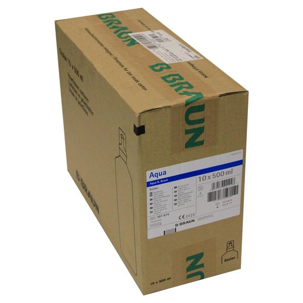 AQUA B.braun Spüllösung Ecolav 10X500 ml