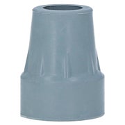 Krückenkapsel 22 mm grau Stahleinl.f.Ach 1 St