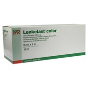 Lenkelast Color Mittelzugb.8 cmx5 m grün 10 St
