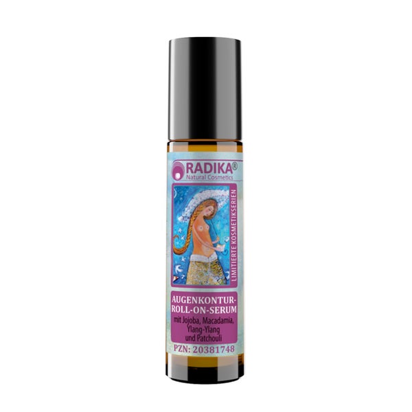 Bioherba Augenkontur-roll-on-Serum mit Jojoba, Macadamia, Ylang-ylang & Patchouli 10 ml