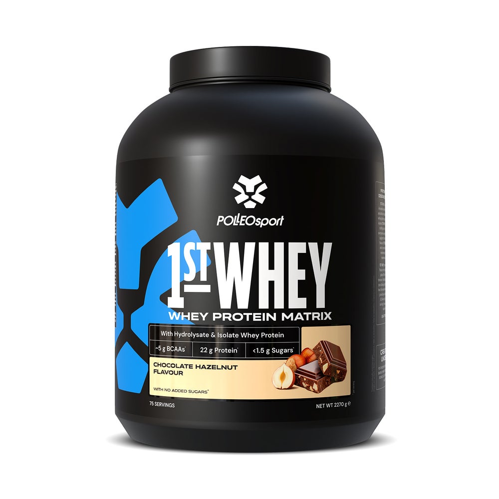 Polleo 1st Whey, 2,27 kg, White Choco Buenissimo 2270 g