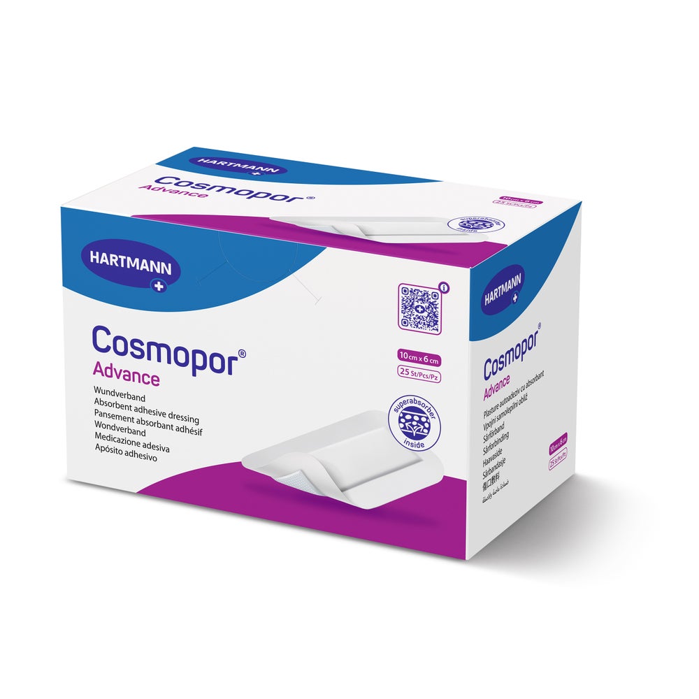 Cosmopor advance 10 x 6 cm 25 St