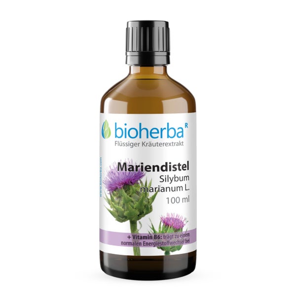 Bioherba Mariendistel Silybum marianum L. Tropfen Tinktur 50 ml