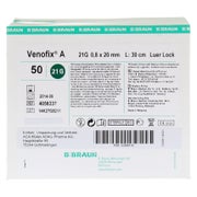 Produktabbildung: Venofix A Venenpunktionsb.21 G 0,8x19mm 50 St
