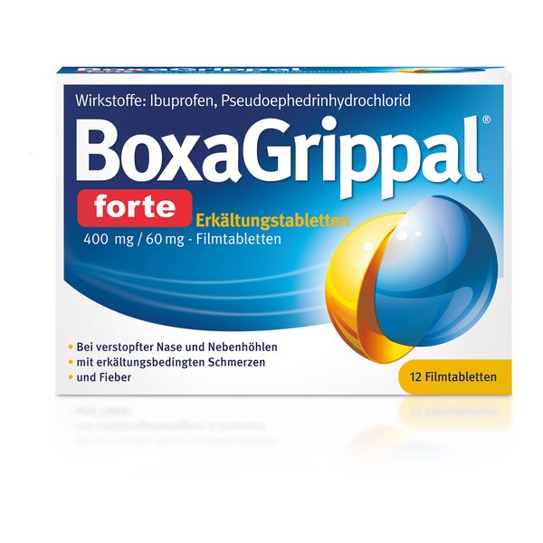 BoxaGrippal® forte Erkältungstabletten 12 St