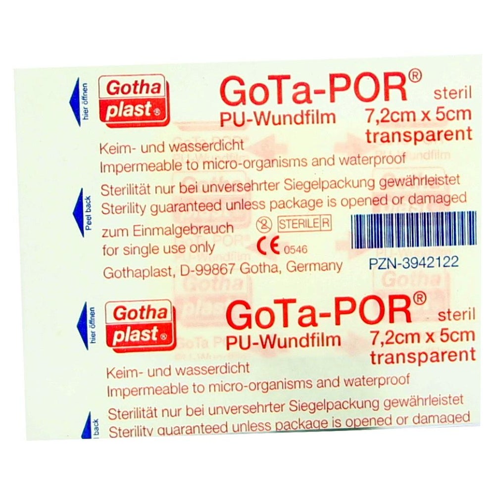 GOTA POR PU-Wundfilm 5cmx7,2cm steril 1 St