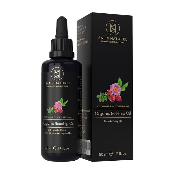 Satin Naturel Bio Hagebuttenöl kaltgepresst vegan 50 ml