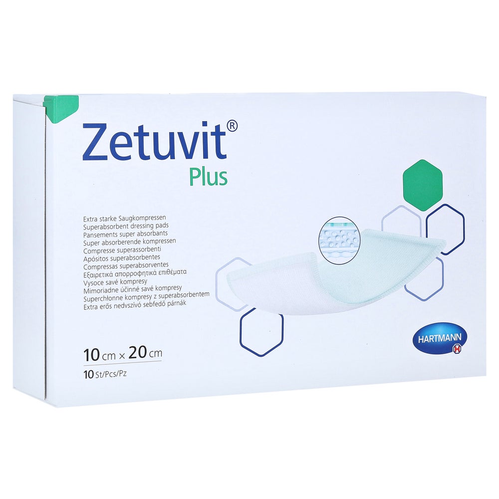 Zetuvit Plus Extrastarke Saugkompr.steri 10 St