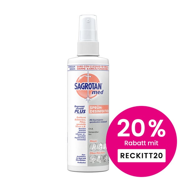 Sagrotan med Sprühdesinfektion 250 ml