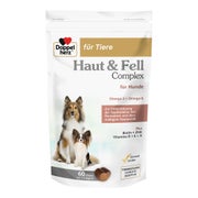 Produktabbildung: Doppelherz für Tiere Haut & Fell Complex Hunde 60 St