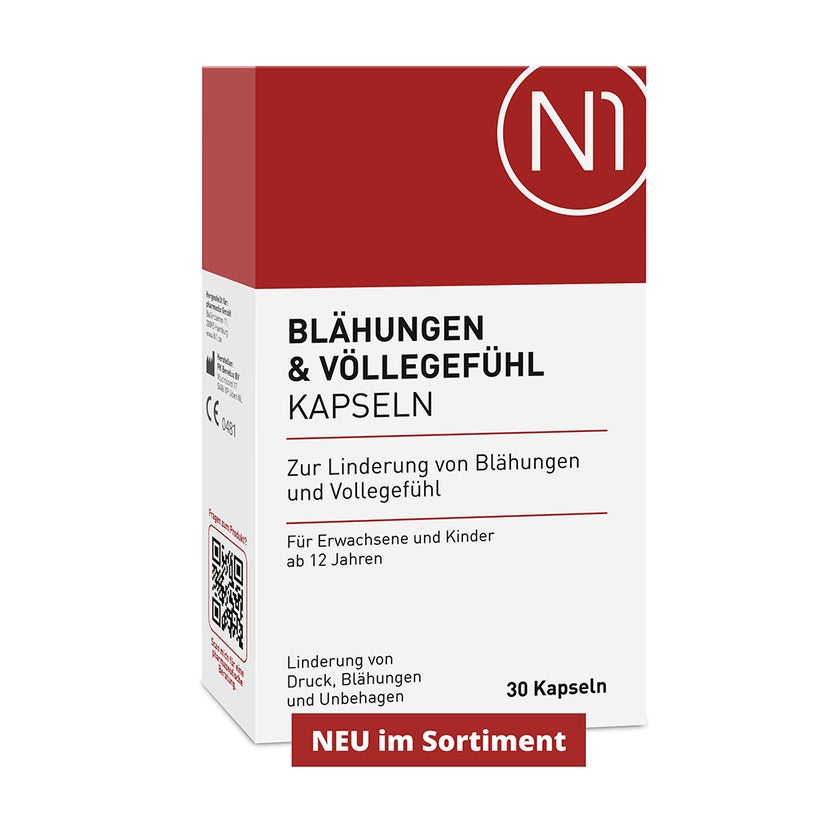 N1 Blähungen & Völlegefühl Kapseln 30 St, 30 St online kaufen 