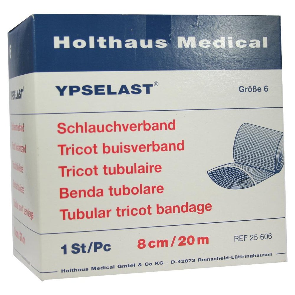 Holthaus Medical YPSELAST Schlauchverband 20 m x 8 cm Gr. 6, Bein/Kinderkopf 1 St