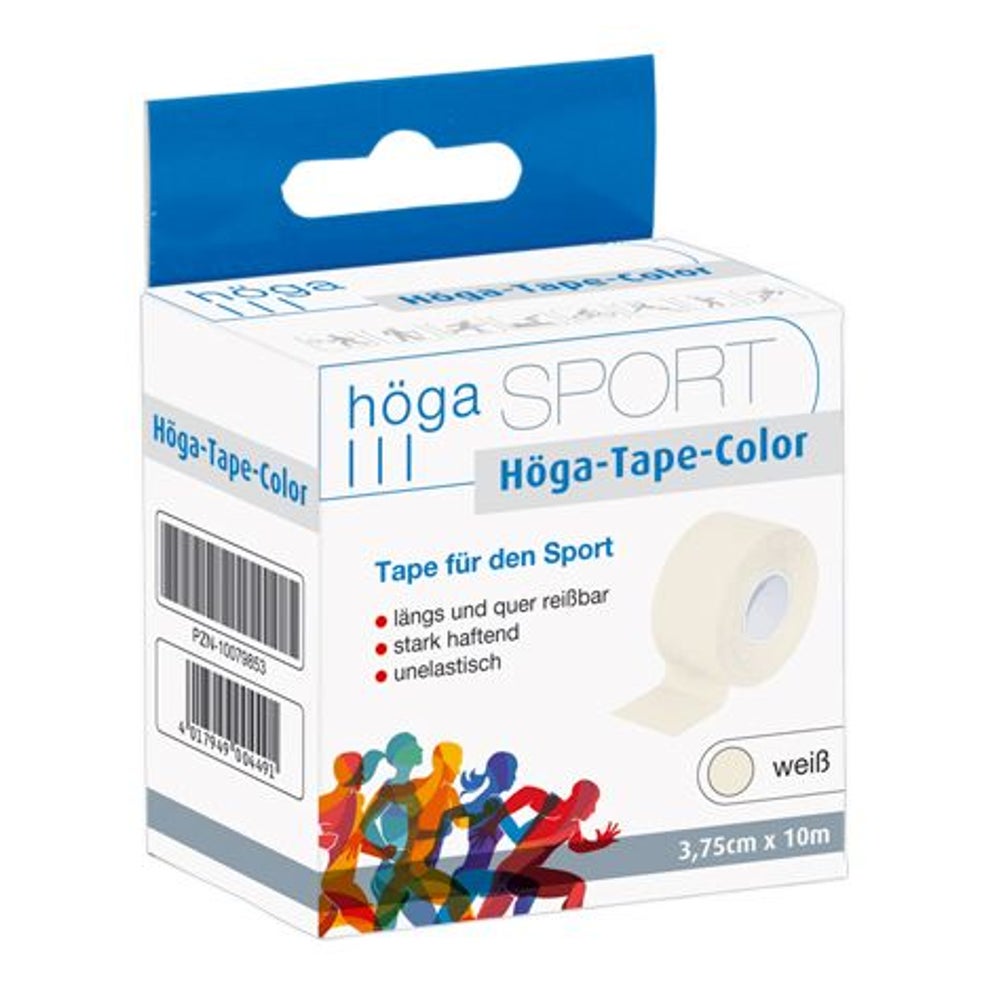 Höga-tape Color 3,75 cmx10 m weiß 1 St