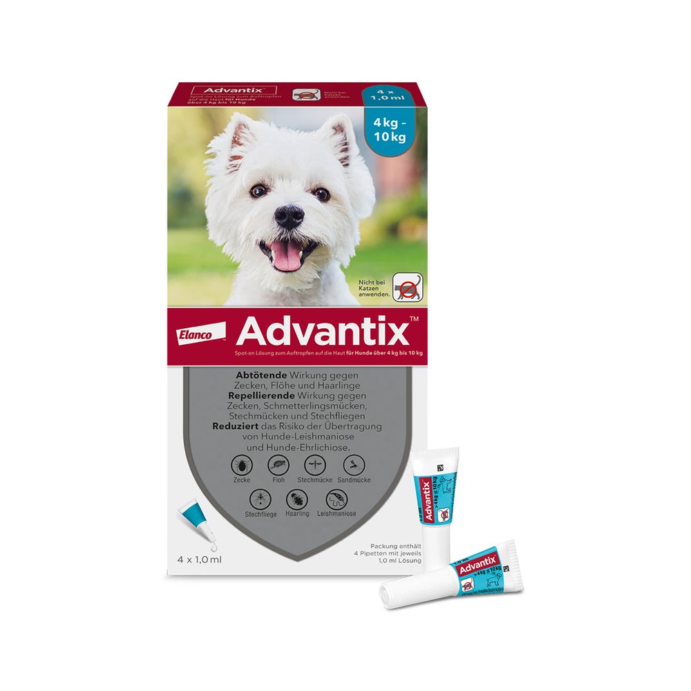 Advantix Hund 4-10 kg Spot-on 4 St